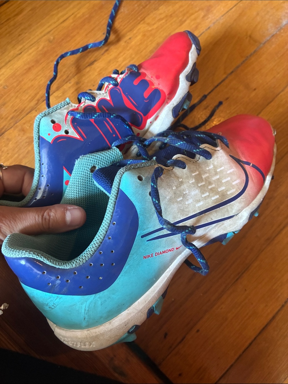 Nike Kids cleats in ICE POP
